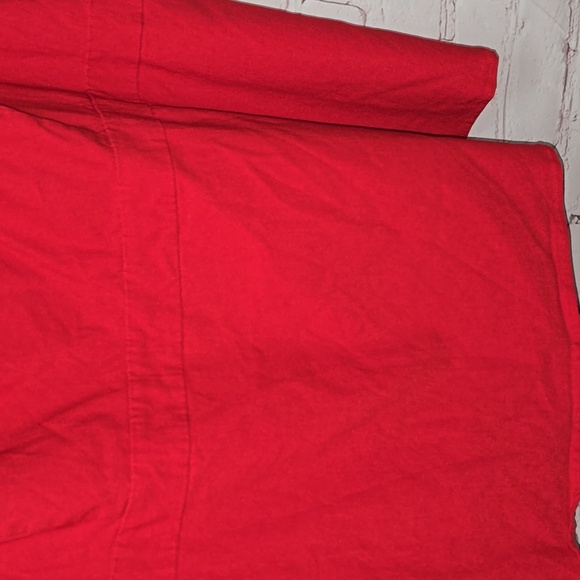 TORRID Tank Top Zipper Back Rayon Cotton Spandex Red Adjustable Straps Size 6 - Picture 5 of 15